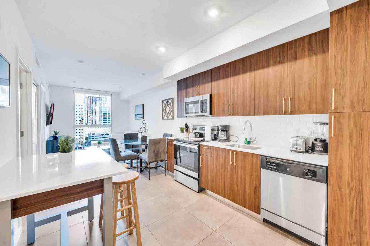 Апартаменти Stylish Unit In Downtown Miami With Free Parking Екстер'єр фото